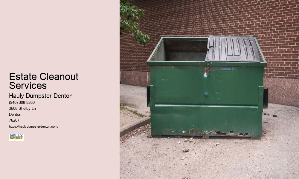 Estate Cleanout Services